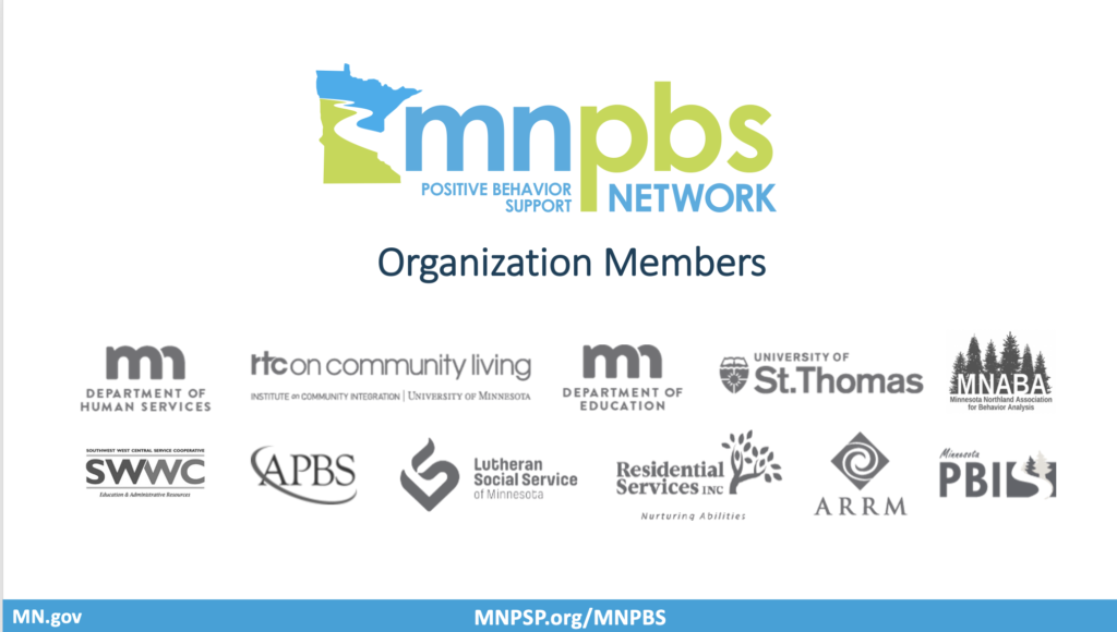 MNPBS Network Organization members and their logos