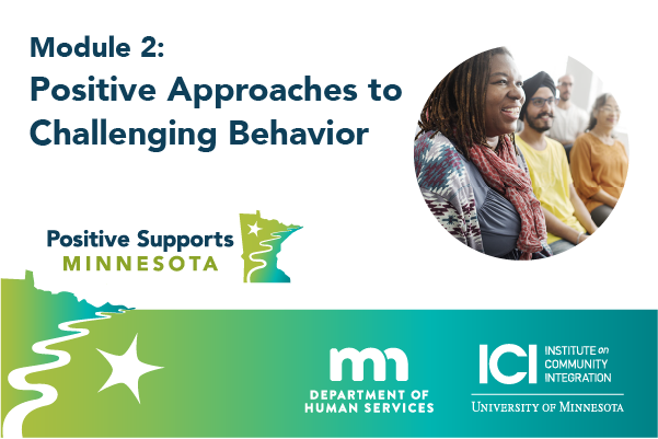 Module 2 positive approaches to challenging behavior landing page